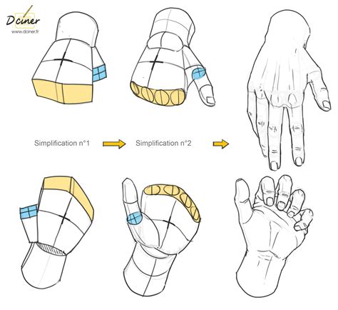 Comment Dessiner Les Mains Apprendre à Dessiner