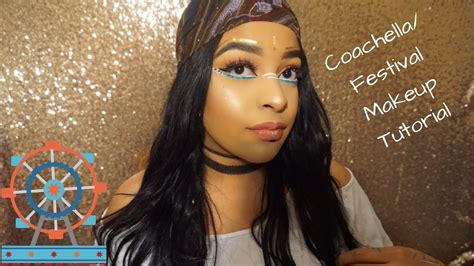 Coachella Music Festival Eye Makeup Tutorial Youtube