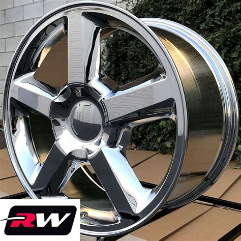 20 Inch 20 X85 Wheels For Chevy Suburban Ltz Chrome Rims