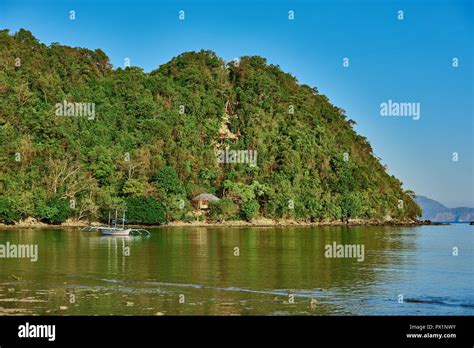 Marimegmeg Beach El Nido In Palawan Philippines Stock Photo Alamy