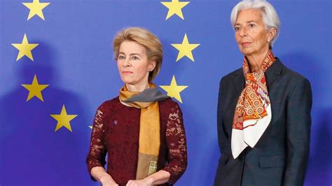 Ursula Von Der Leyen Und Christine Lagarde Zu Zweit Gegen Das