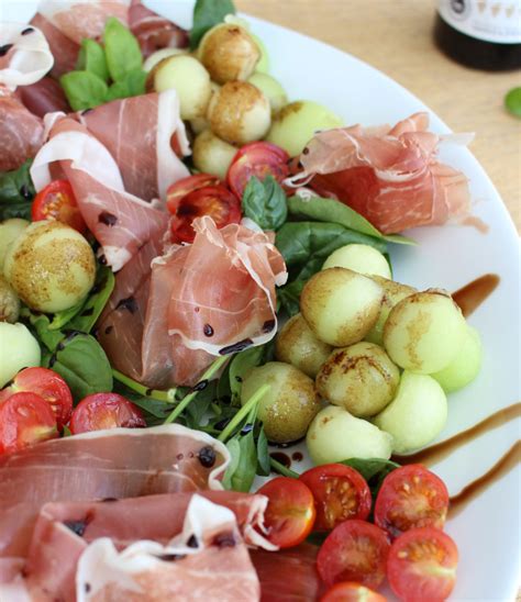 Melon Parma Ham Salad Thewonkyspatula