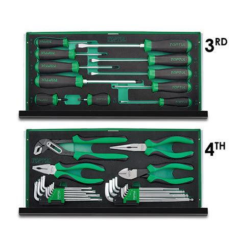 Pcs Professional Mechanical Tool Set W Drawer Tool Chest Toptul