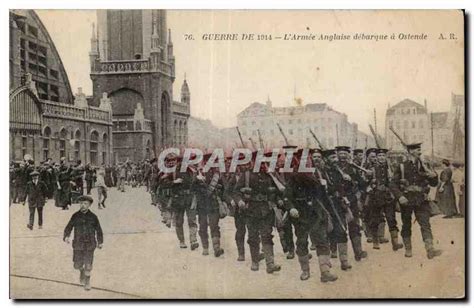 Carte Postale Ancienne Militaria Guerre De 1914 L Armee Anglaise