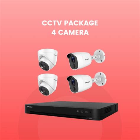 Cctv Package 4 Camera Pt Camar Indah Jaya Perkasa