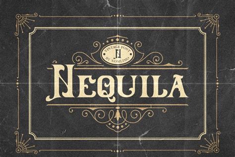 Nequila Font Nomlimofont Fontspace