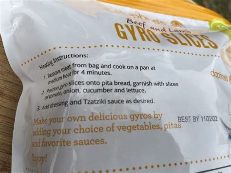 We Really Enjoyed Daphne's Gyro Meat from Costco!