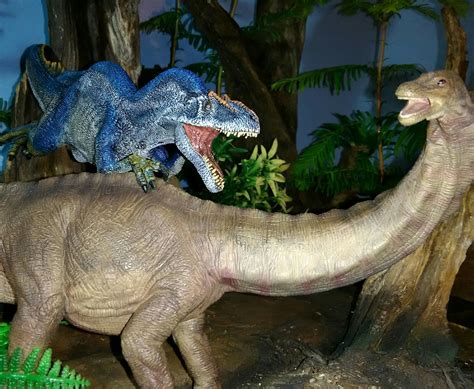 Dinosaur Model Diorama By Paleo Paul Using Modified Papo Allosaurus And