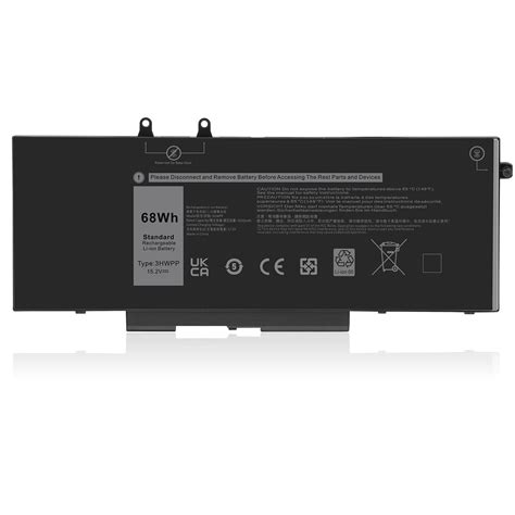 3HWPP Laptop Battery Replacement For Dell Latitude 5401 5410 5411 5501