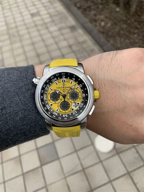 カール F ブヘラcarl F Bucherer パトラビ トラベルテック カラーエディション Patravi Traveltec