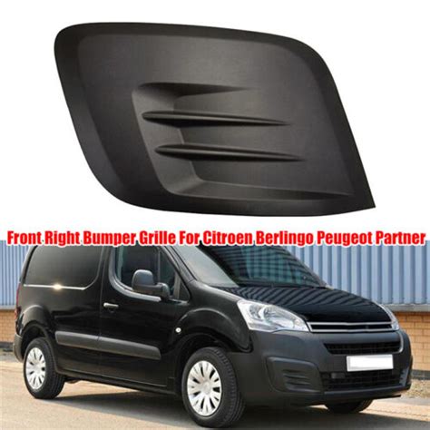 Front Right Bumper Grille Cover Fit For Peugeot Partner Citroen