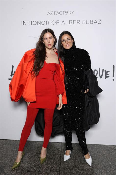 Demi Moore And Lookalike Daughter Scout Wow At Paris Fashion Week