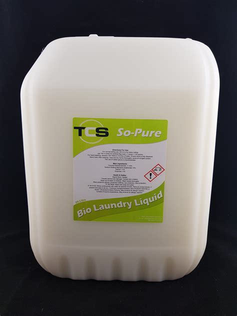 TCS SoPure Bio Liquid Textile Care Supplies