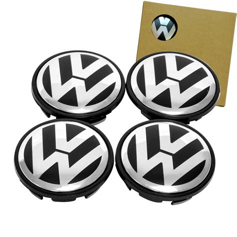 Elecshield X Wheel Centre Caps Emblem For Volkswagen Mm Rim T