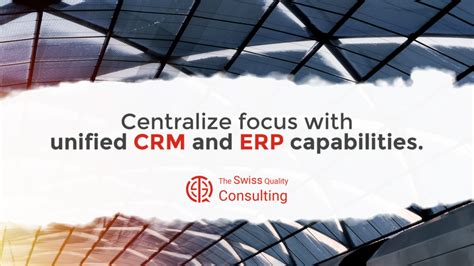 Maximizing Business Efficiency Centralize Focus With Unified CRM And