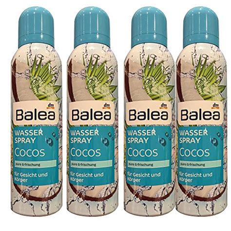 Balea Balea Wasserspray Cocos Für Gesicht Und Körper 4er Pack 4 X 150ml