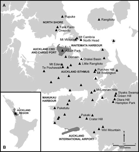 A Known Vent Distribution For The Auckland Volcanic Field Volcanoes