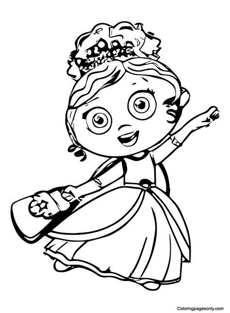 20 Super Why Coloring Pages