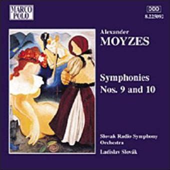 Symphonien Nr 9 10 Alexander Moyzes CD Album Achat Prix Fnac