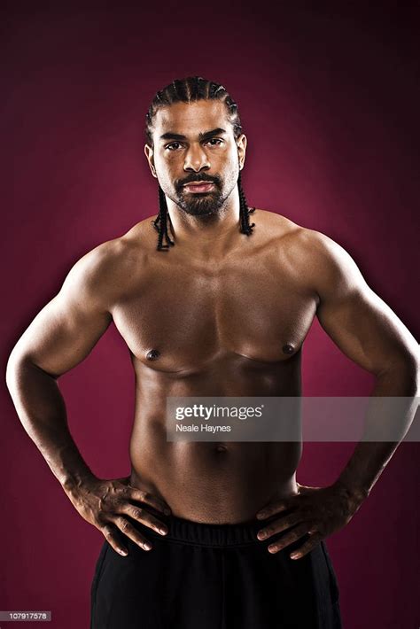 Boxer David Haye Poses For A Portrait Shoot In London September 30 Photo Dactualité