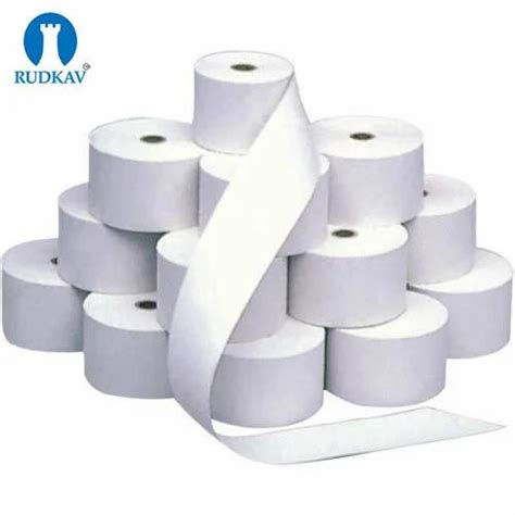 Rudkav Plain Hotel Billing Paper Roll Gsm Gsm At Rs Roll