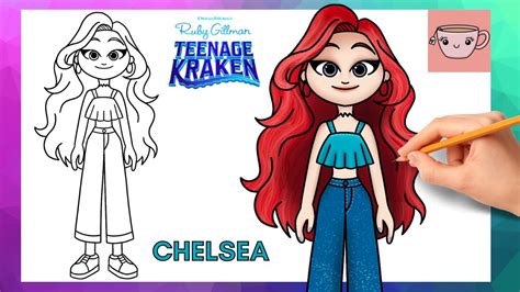 Comment Dessiner Chelsea Nerissa De Ruby Gillman Teenage Kraken