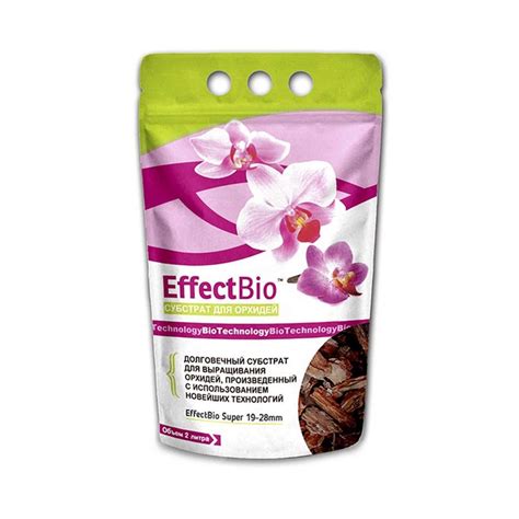 Субстрат EffectBio для орхидей Super 19-28mm 2 литра купить по цене 476 ...