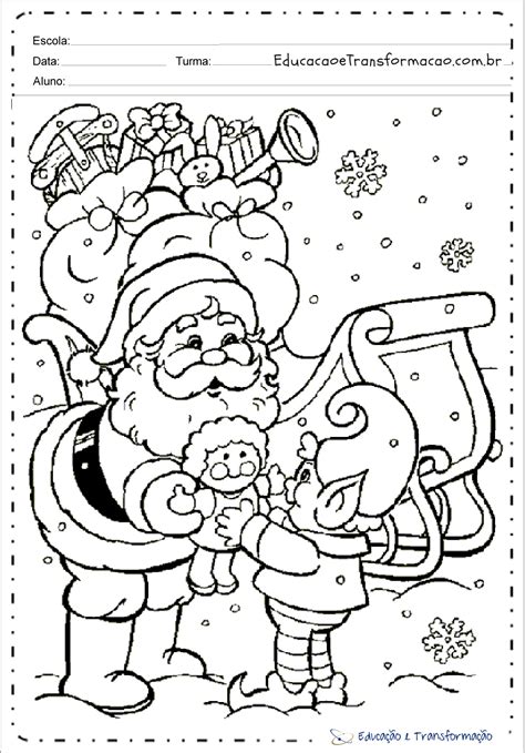 Caricatura Do Papai Noel Para Colorir Imprimir Desenhos Porn Sex Picture