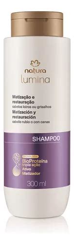 Shampoo Matizador Cabelos Loiros E Grisalhos Natura Lumina Mercadolivre