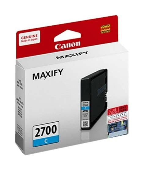 Canon PGI 2700 Cyan Ink Tank 9ml FP Media