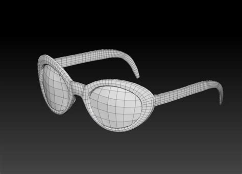 Glasses 3d Model 19 Unknown Fbx Obj Ma Free3d