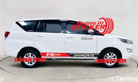 Stiker Mobil Innova Stiker List Body Innova Cutting Stiker Strip Mobil