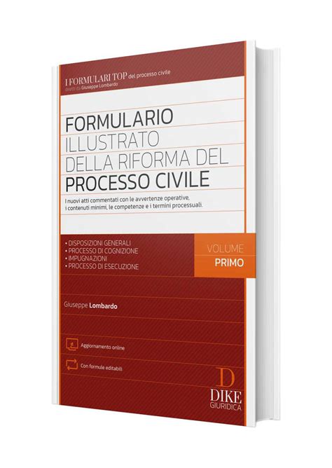 Formulario Processo Civile 2023 Riforma Cartabia Dike Giuridica