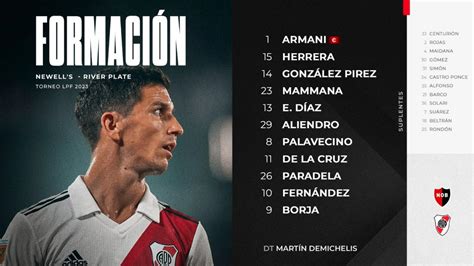 River equipo confirmado ante Newell s El Gráfico