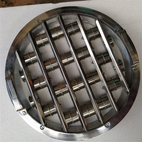 Stainless Steel Round Hopper Magnet Manufacturer Supplier From Palghar