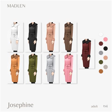 Madlen Josephine Coat Luxurious Winter Coat Featuring Fur