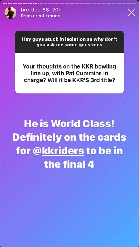 Brett Lee Picks His Ipl 2020 Winner And Also Names A Side Definite” To