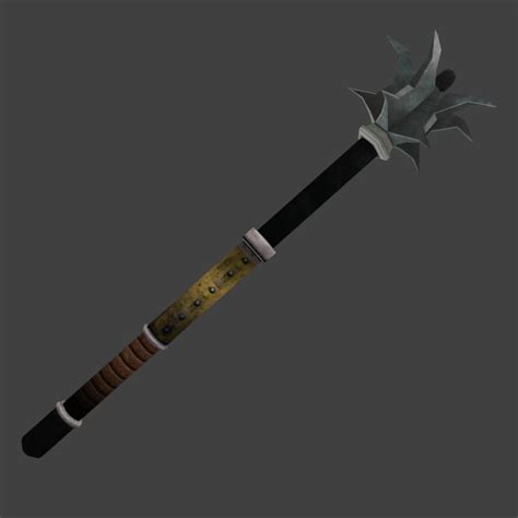 3d Mace Weapon