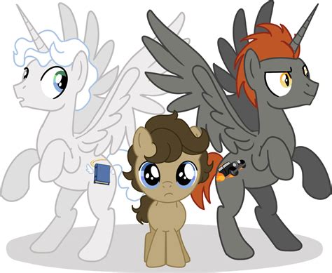 2097227 Safe Artisttassji S Alicorn Angel Pony Demon Pony