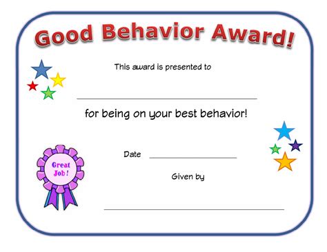 Funny Printable Award Certificates