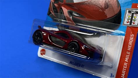 Машинка Базова Hot Wheels McLaren P Quarter Mile Heroes HTD Red замовляйте в RETROMAGAZ
