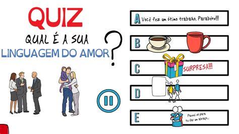 Teste De Linguagem Do Amor Quiz BRAINCP