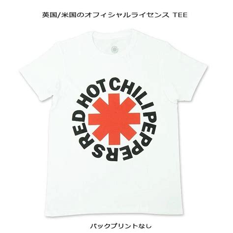 ROCK TEE RED HOT CHILI PEPPERS レッドホットチリペッパーズ Red Asterisk ロックTシャツROCK T バンT英国 米国のオフィシャルライセンス