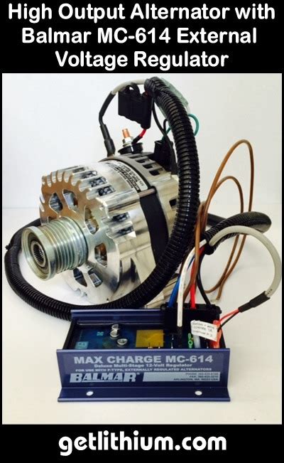 Balmar Dc Power Solutions Nations Alternator Upgrades And Powerful