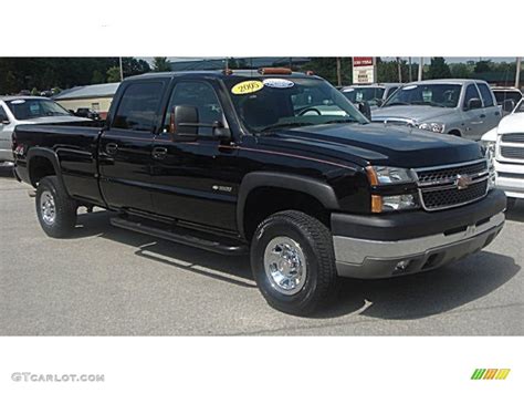 2005 Black Chevrolet Silverado 3500 Ls Crew Cab 4x4 84908160 Photo 33 Car