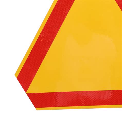 Ping Reflective Triangle Sign Vehicle Slow Moving Sign Safety Sign For