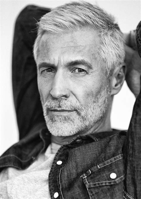 Andreas Von Tempelhoff Model Handsome Men Short Grey Hair Mens Hairstyles