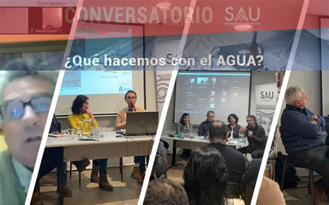 Intercambio y reflexión en SAU Qué hacemos con el agua Sociedad de