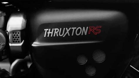 Triumph Teases Another RS And This Time It’s A Thruxton