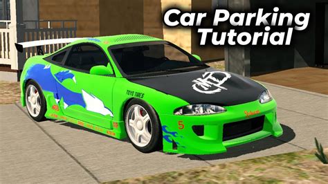 How To Make Paul Walker Mitsubishi Eclipse New Update Car Parking